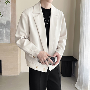 2024 new autumn suit collar jacket coat light ripe wind light business casual suit a generation of hair