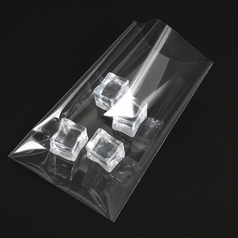 スポット opp プラスチックフラットバッグ肥厚キャンディーロリポップ包装袋 7 シルク透明ジッパー食品包装袋|undefined
