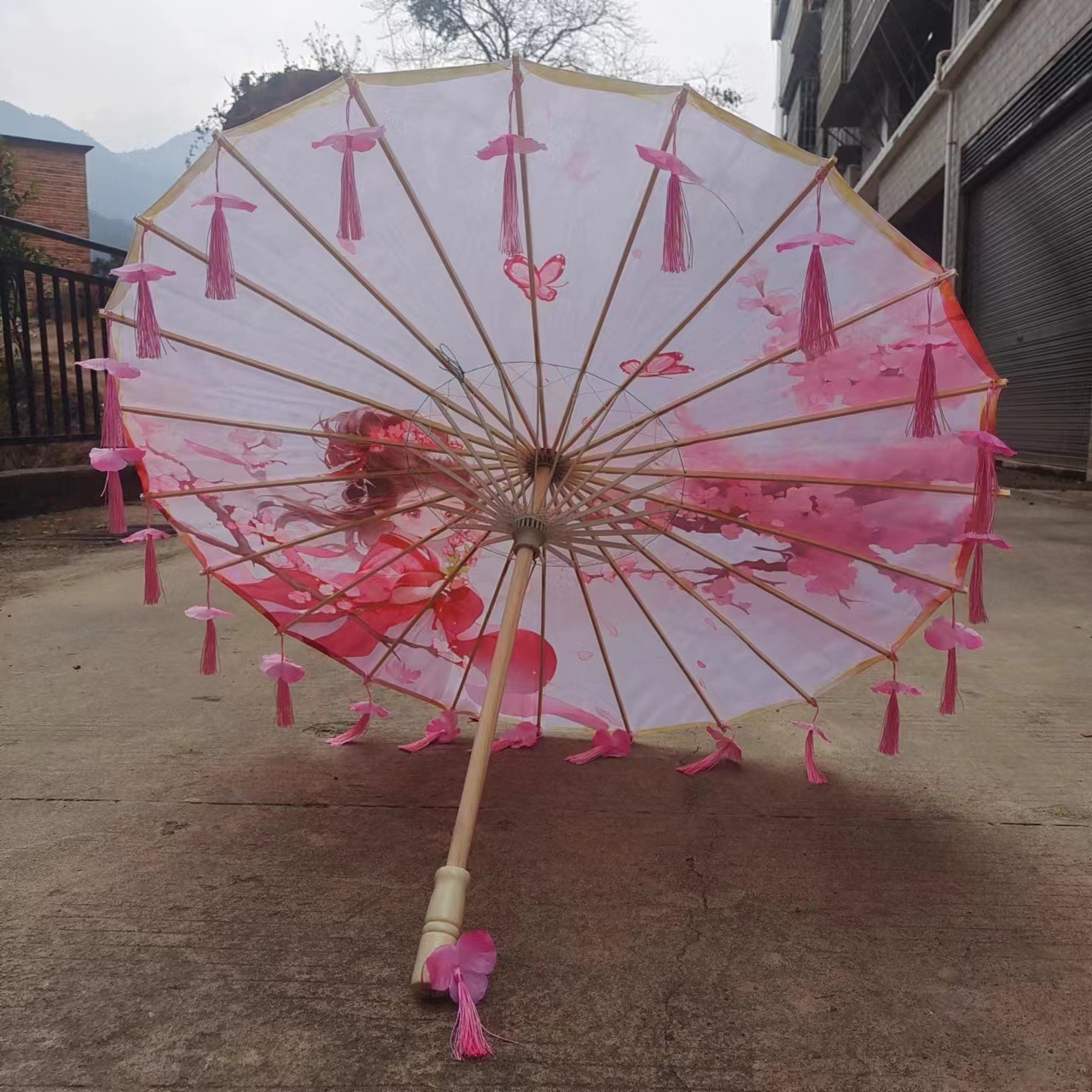 복숭아꽃 요정 꽃잎