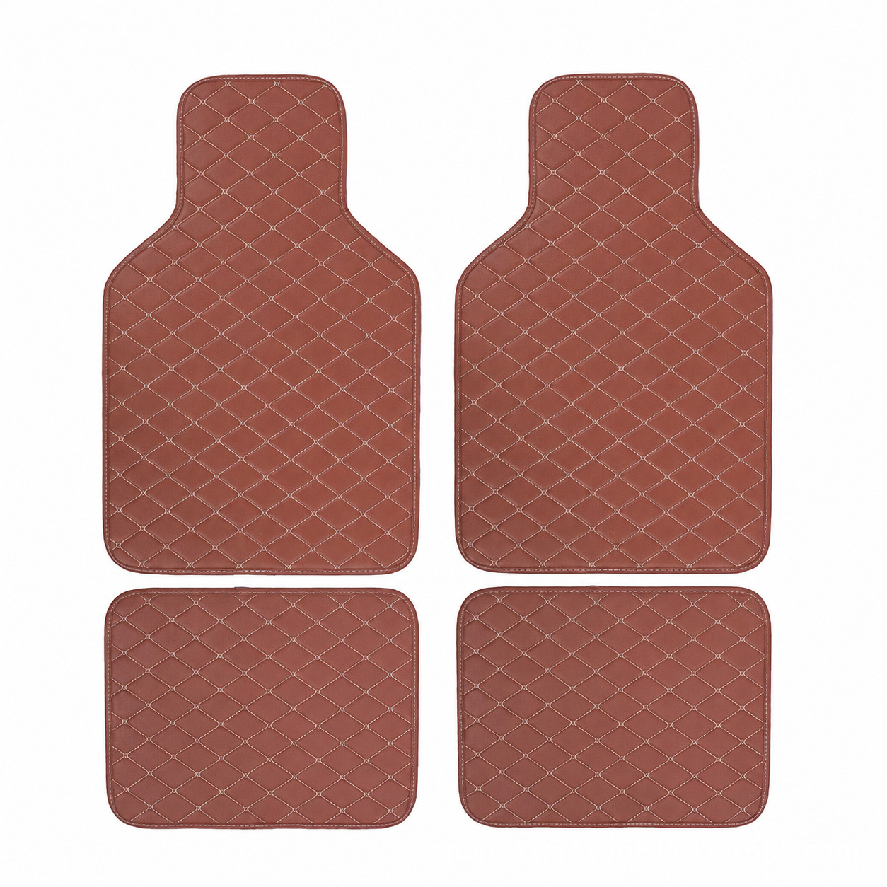 Amazon universal car floor mats, foreign trade car mats, all-season right-hand drive car leather floor mats
