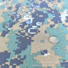 1050D尼龙布 可提拉仿Cordura PU超强耐磨尼龙数码迷彩布 牛津布