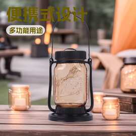 户外露营灯手提多功能便携式LED营地灯氛围照明野营灯帐篷营地灯