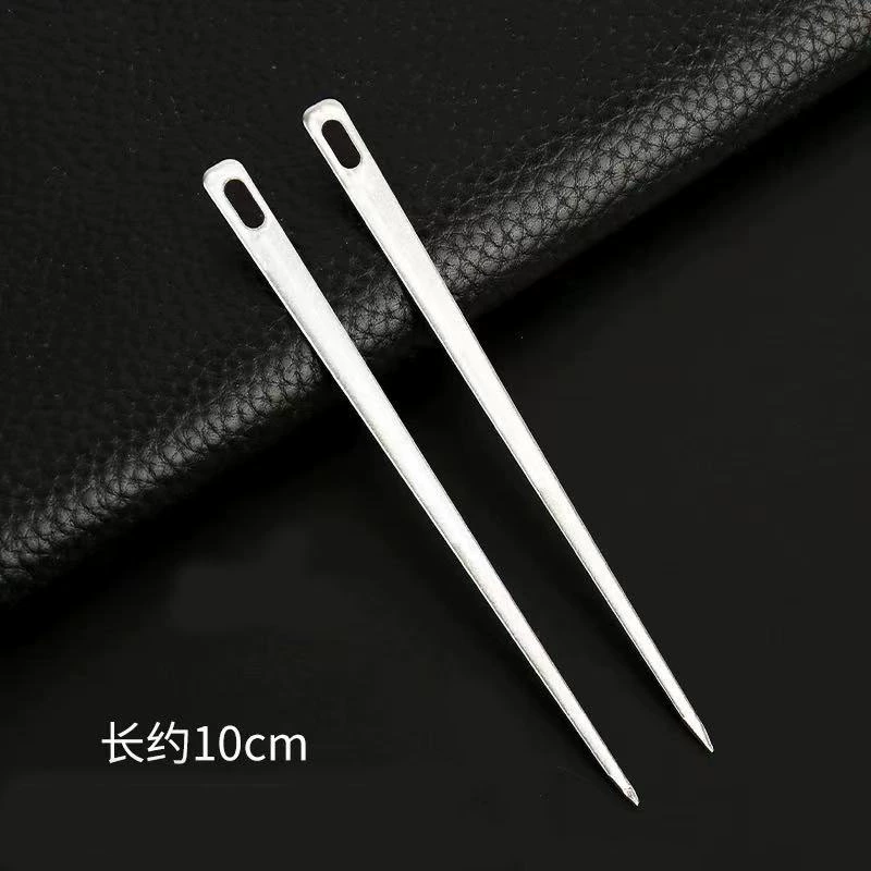 Игла Zongzi с большими отверстиями и большими глазами, игла ручной работы для фестиваля лодок-драконов, инструмент для упаковки Zongzi, игла и нить Zongzi