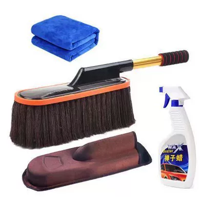 Mop Wax Mop Retractable Dust | Car cleaning tools - exclusively-single-brush-brush-box-duster-wax-car-wash-towel