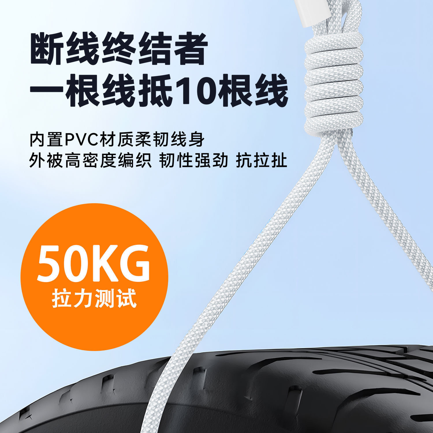 【源頭廠家】適用蘋果iPhone15編織數據線PD20W快充線華為type-c. 4