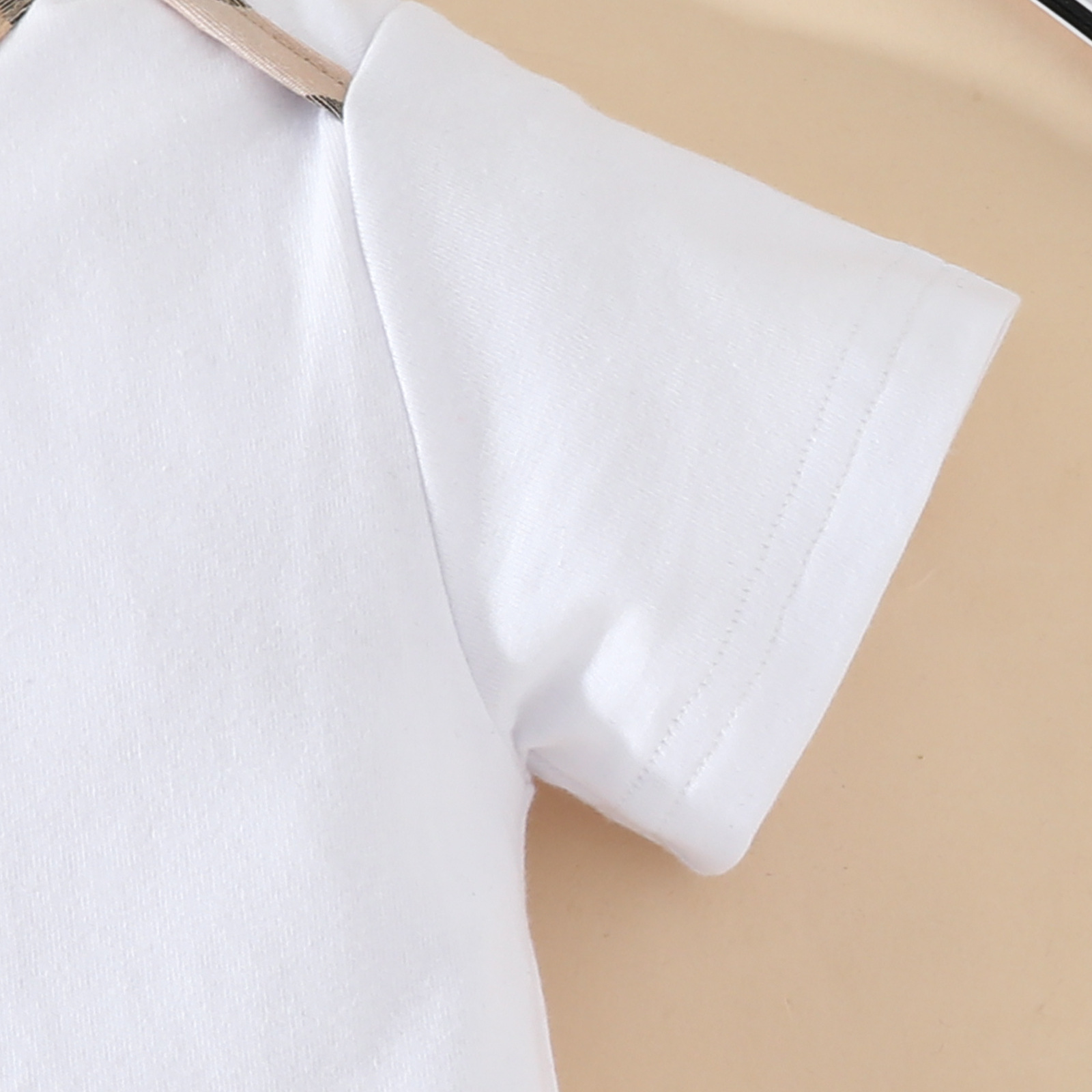 Baby jumpsuit thin women's baby triangle bag fart summer crawling clothing men's newborn hoodie two-piece set_voghion.com