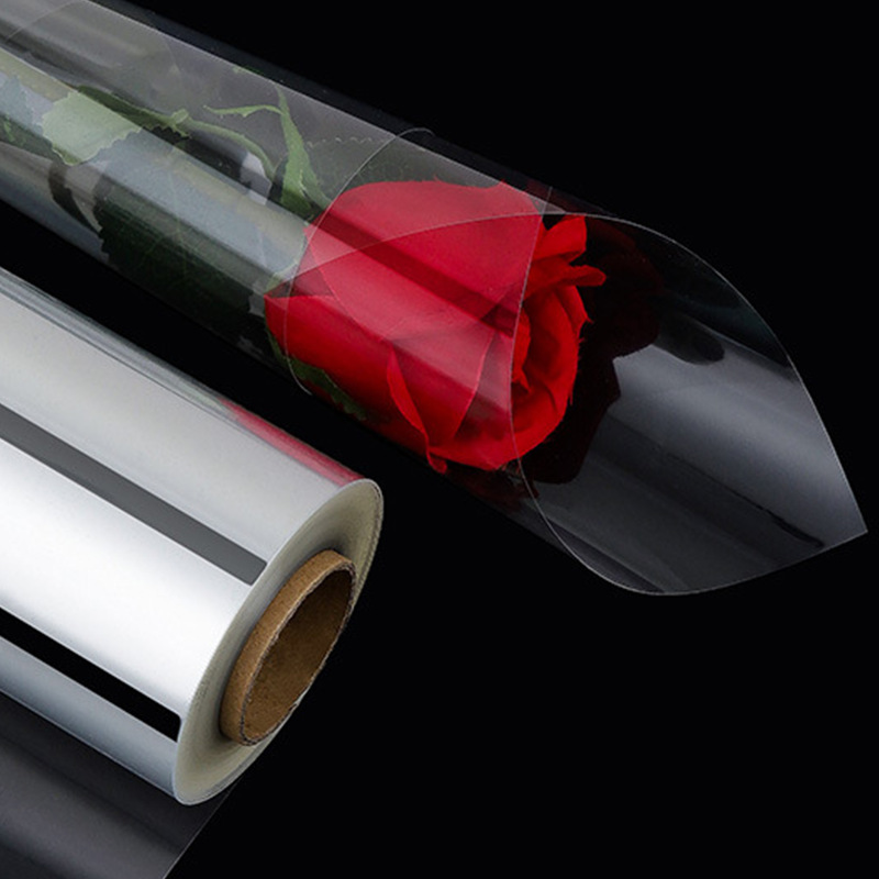 全透明opp膜防尘玻璃纸鲜花包装花束花泥保水纸花艺礼品包束专用