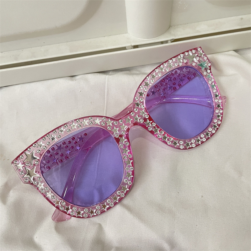 レトロな円枠サングラス紫色のドーパミンギャルメガネ男紫外線防止近視サングラス女性の丸い顔