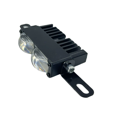 High-Brightness Waterproof Grille Light for Motorcycle headlights, headlights - double-mesh-eyelet