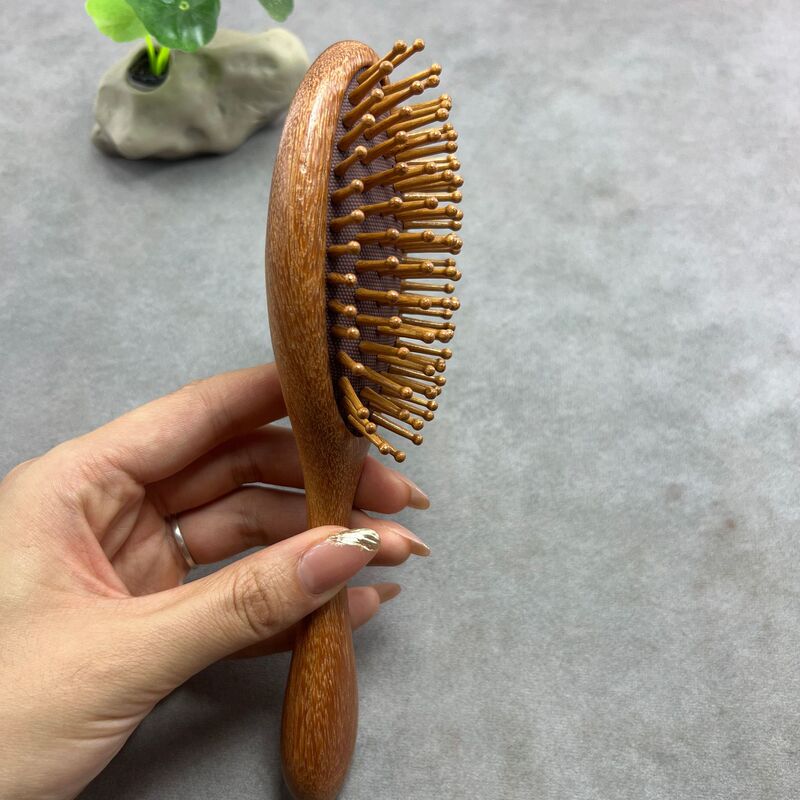 龍鳳檀木マッサージ櫛五爪頭治療櫛頭皮マッサージ鼻剃り器鹿角熊手穴なし櫛|undefined