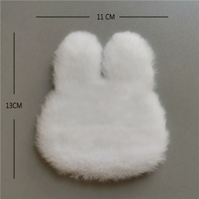 Blanket with a High-End Feel, Plush Mat for Exhibitions, Thickened Sleeping Pad, Transformation Magic Tool for Bedrooms, Plush Carpet for Covering the Entire Room (Car Carpet) - white-bunny-1113cm