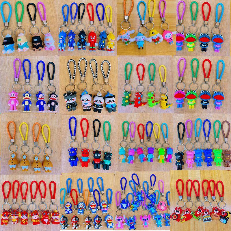 짠 로프 큰 인형 믹스