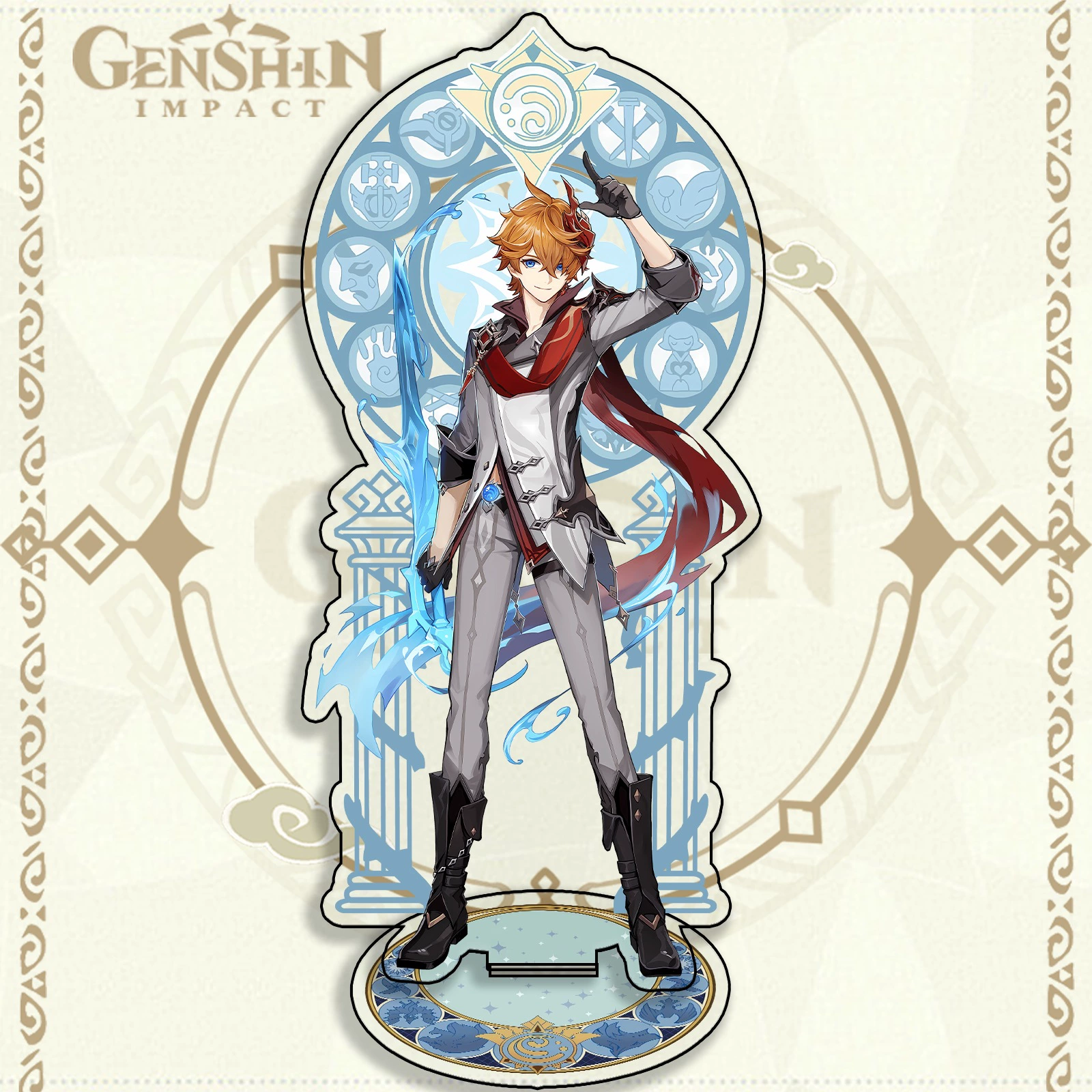 Акриловая подставка (Genshin Impact) Funingan/Nasida, фигурка ~15 см, коллекционная