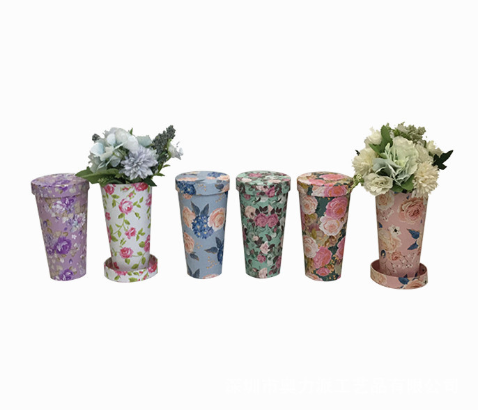 奥力派 现货 冰淇淋花桶  鲜花桶 手捧花桶 鲜花礼盒