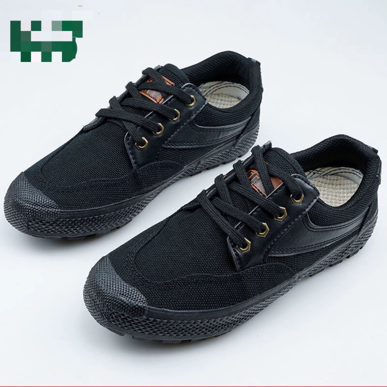 3917 Новое путешествие от Jiefang Shoes Резиновая подошва с утолщенной тканевой поверхностью для защиты труда рабочих-мигрантов желтые кроссовки для тренировок мужская обувь