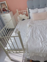 铁艺儿童拼接床大人婴儿床边加宽侧边扩床男孩童床可调节高度