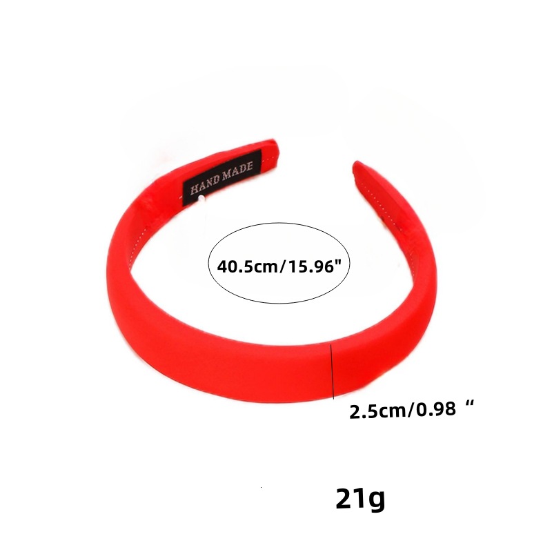 Diadema de color caramelo elegante belleza alta cráneo superior diadema no apretado pelo chica lavado de cara banda de pelo macaron color accesorios para el cabello