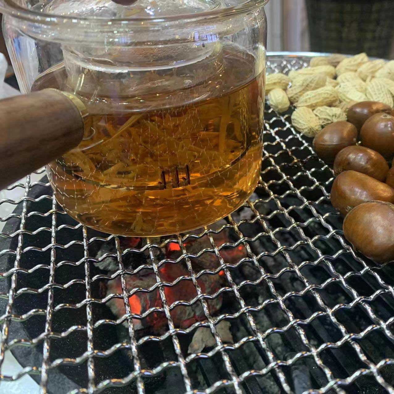 围炉煮茶竹炭烧烤碳竹碳机制炭烤火取暖抖音小红书同款烧烤炭木炭