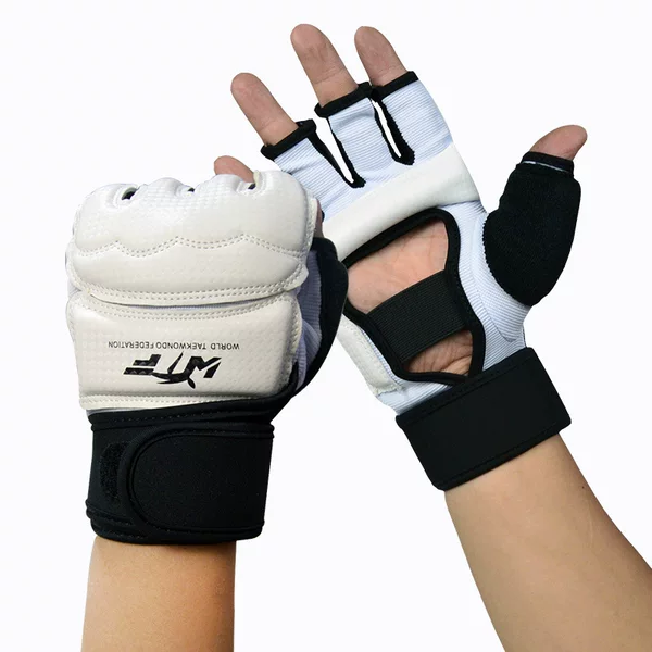 Taekwondo Gloves and Foot Covers for Adults and Kidsren, Foot Guards and Hand Guards, Practical Training Suits, Competition Fighting Protective Gloves