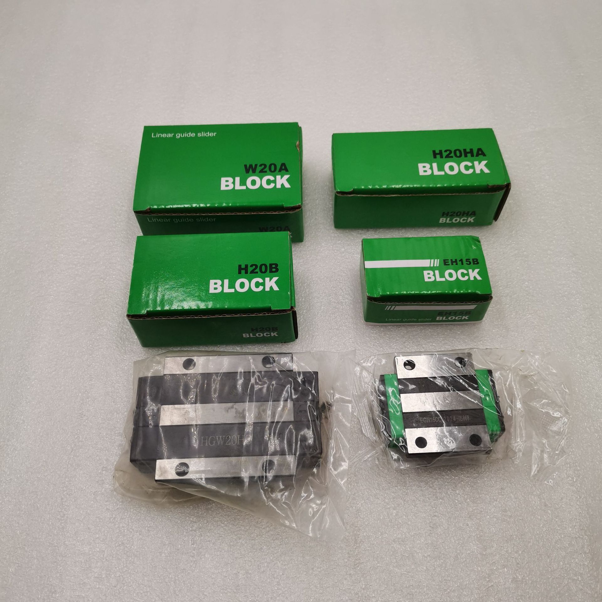 滑块轴承HGW法兰HC加长滑块导轨HGW15 HGW20 HGW25 HGW30法兰滑块