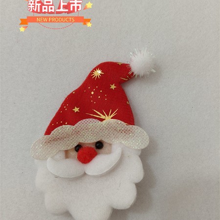 Nuevos accesorios de fieltro de Navidad alce pecado semiacabado reno de Navidad muñeco de nieve viejo árbol de Navidad diy