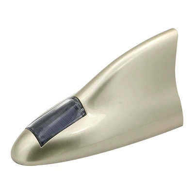 light rounded car rear-end warning | vehicle antenna - gold