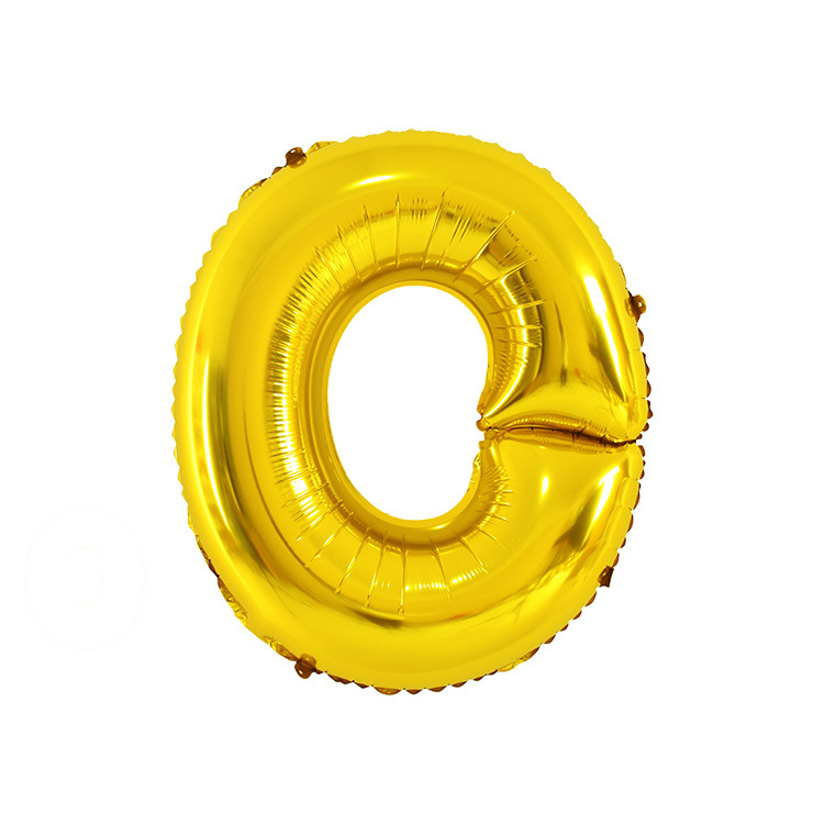 32 pulgadas 40 pulgadas 16 pulgadas inglés carta globo de aluminio fiesta de cumpleaños decoración de la boda papel de aluminio globo escena diseño