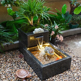 ��ˮ�[�������̨С�~��ʯ�^ˮ���^�V�����ۇ�ȪͥԺ�b��쾰