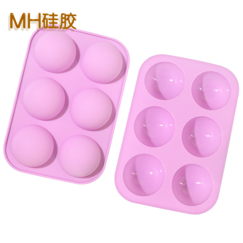 明昊6連小半円シリカゲル布丁型シリカゲルケーキ型石けん型超qシリカゲルチョコレート型円形|undefined