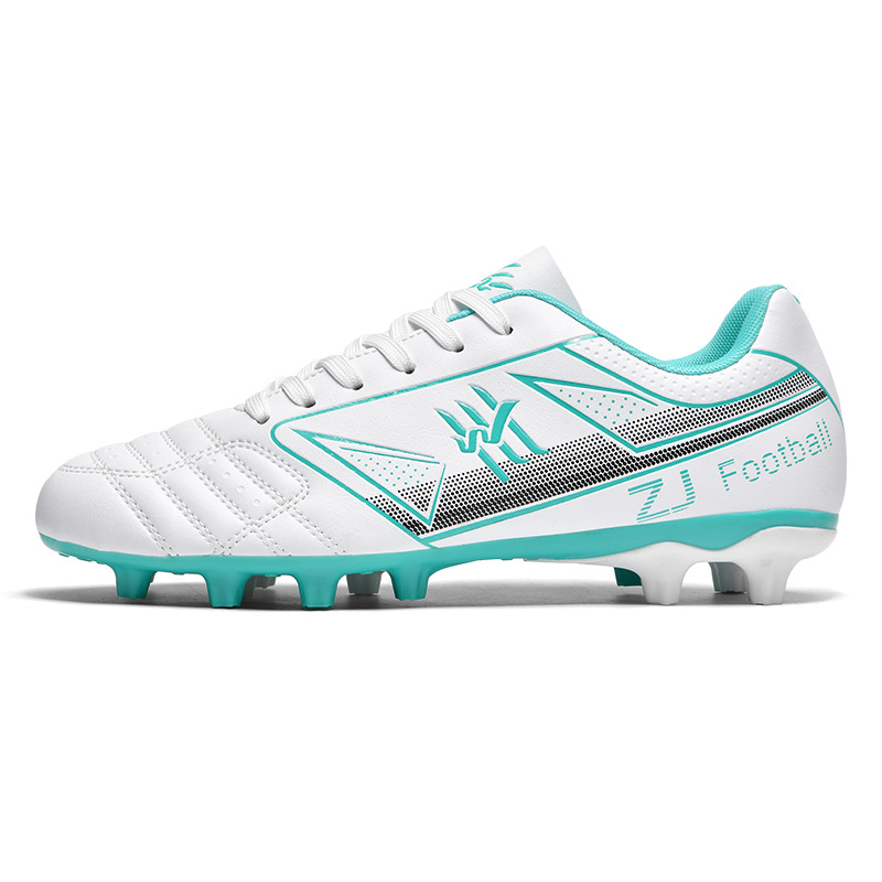 2025 transfronterizos hombres y mujeres zapatos de entrenamiento de clavos largos zapatos de fútbol de estudiantes de secundaria juveniles un cabello