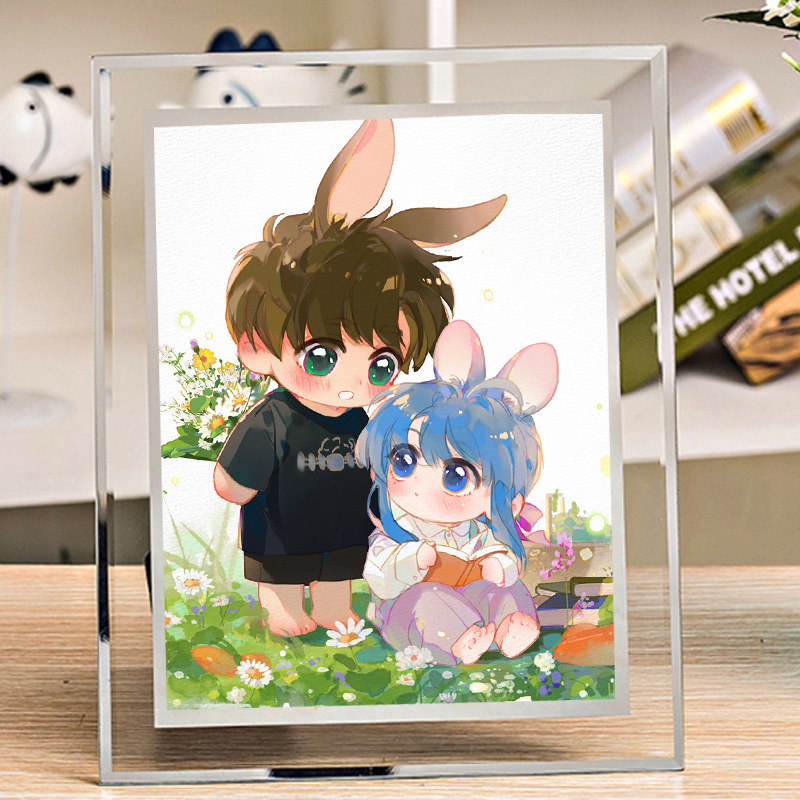 Unsound Relationship Photo Frame Photo Making Surrounding Secondary Cushion Gift Desktop Table Dormitory Office