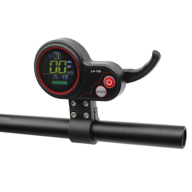 Electric scooter LCD smart instrument finger dialing two-in-one color screen round table 5 holes and 5 lines LH100-5P