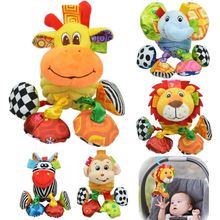 012 Month Infant Baby Rattles Mobiles Toys Spiral Bed跨境专