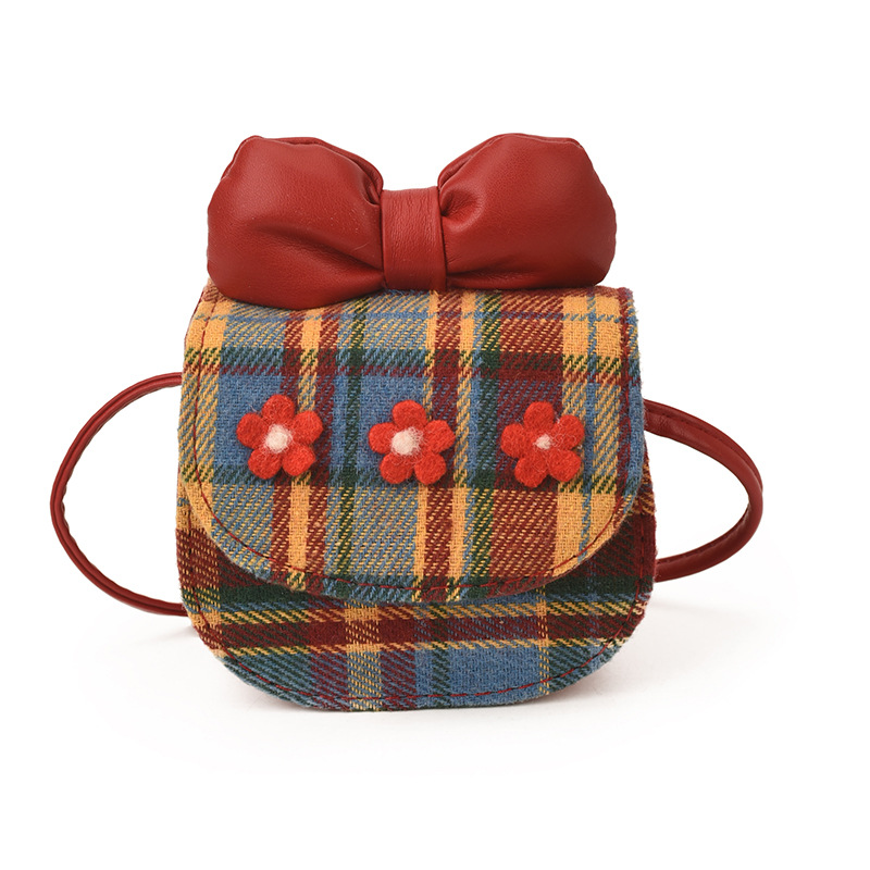 Dolces flores para niños y niñas bolsos de hombro lindos arcos mini bebé mochila 2026 nuevos bolsos para niños