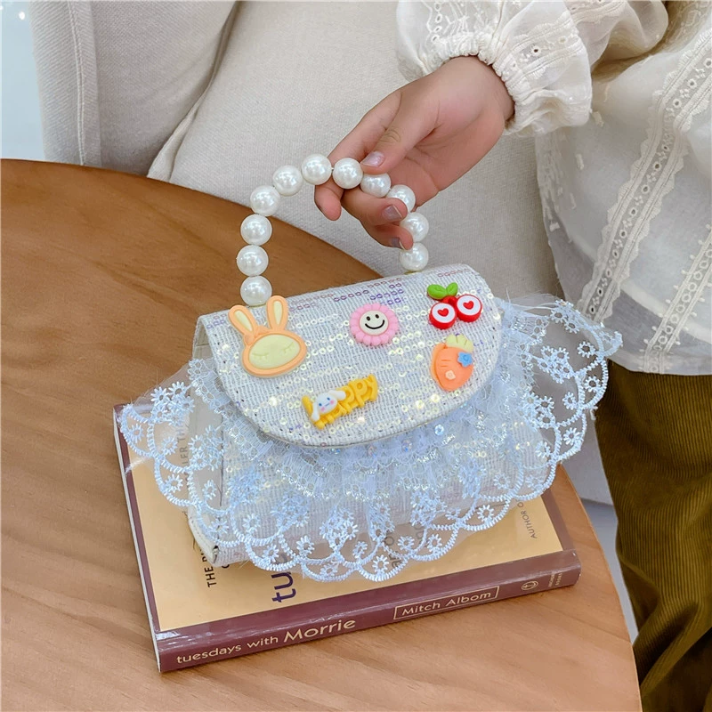 Детская сумка, трендовые ногти- sequins, небольшая сумка, мессенджер через плечо, ремень сумки, новая коллекция