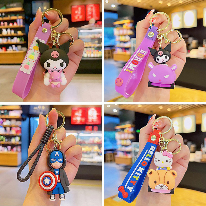 Doll Car Keychain Pendant Backpack Decoration Toy Accessory Cartoon Keychain Accessory Bag Business Gift