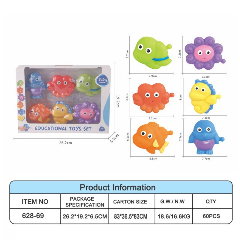 (Cross-border trading), children's cognitive silicone Jenga, digital toy, constructor, set, Amazon, early education, color perception
