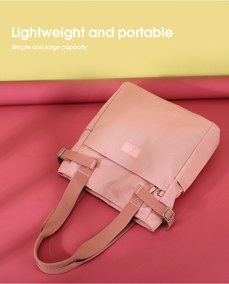 New women's bags, fashionable and casual student handbags, tutorial backpacks, large-capacity nylon shoulder bags, tote bags undefined