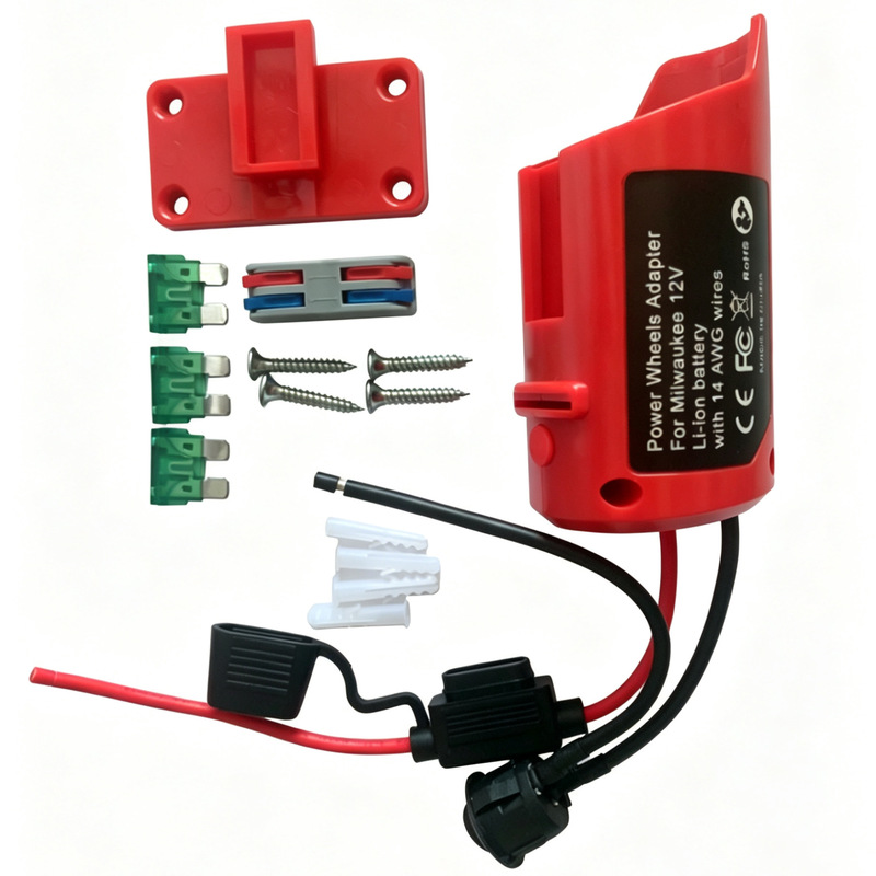 Converter Milwaukee M12 12V Battery Power Adapter Children's Electric Vehicle Modification DIY Kit
