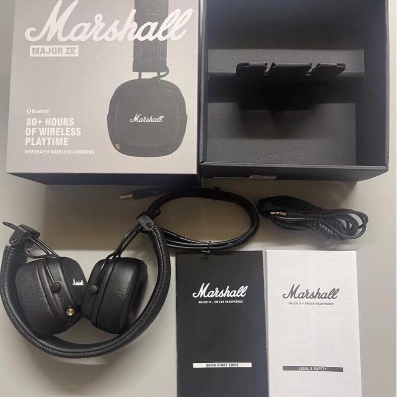 Suitable for Marshall Major Iv4 Generation Wireless Bluetooth Headphones with Heavy Bass