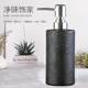 in stock 500ml hand sanitizer bottle translucent glass pressing washing bag material high-grade hotel hand sanitizer bottle