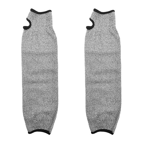 HPPE anti-cut arm protector thickened 5-level wear-resistant anti-cut protective labor protection sleeve with thumb hole protective sleeve