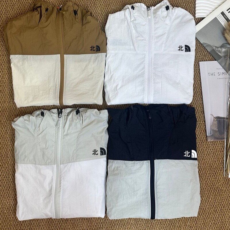 Putian North Face Style Casual Sun-Protection Jacket for Men and Women, Couple's Universal Trendy Brand Upf50+ Putian North Face Style Casual Sun-Protection Jacket for Men and Women, Couple's Universal Trendy Brand Upf50+