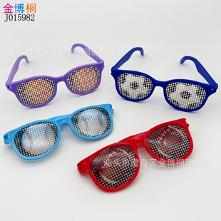 Sports Football Glasses Children's Birthday Party Decoration Photo Props Funny Glasses Plastic Spherical Patch Glasses