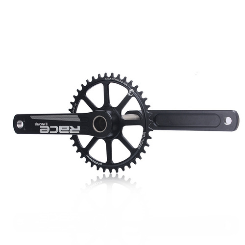 RACEWORK road bike crankset, hollow one-piece direct-mounted single crankset 40/42T folding bike 10/11 speed crankset