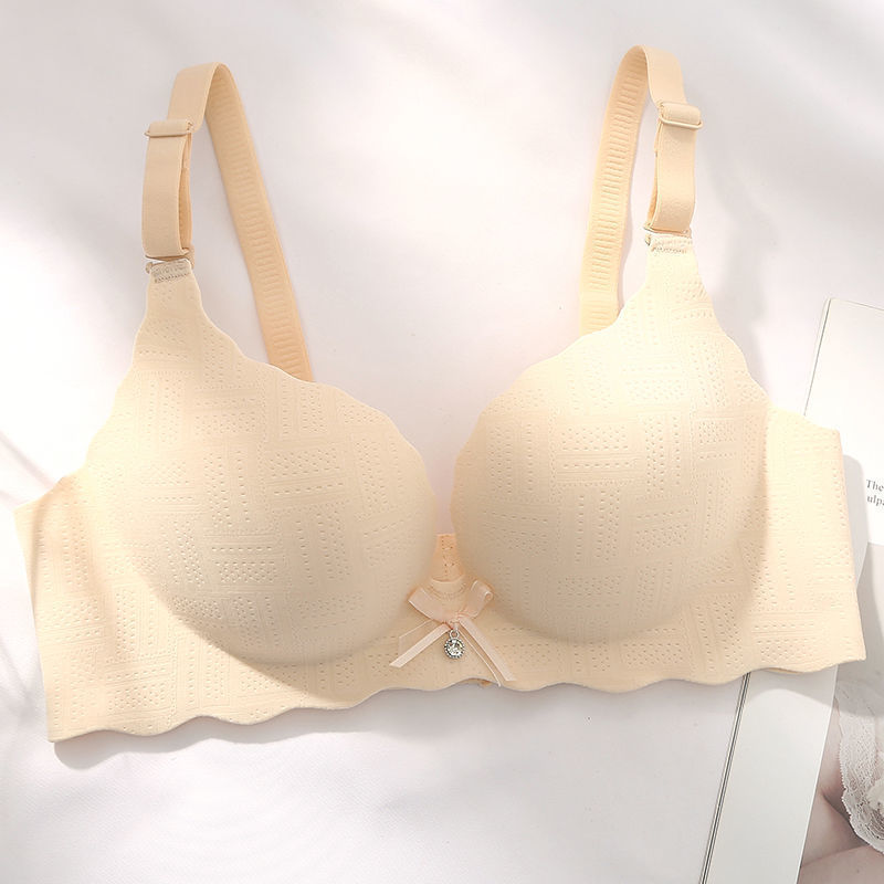 ドラえもんのワンピースの無痕下着の女性の胸が集まっています。|undefined
