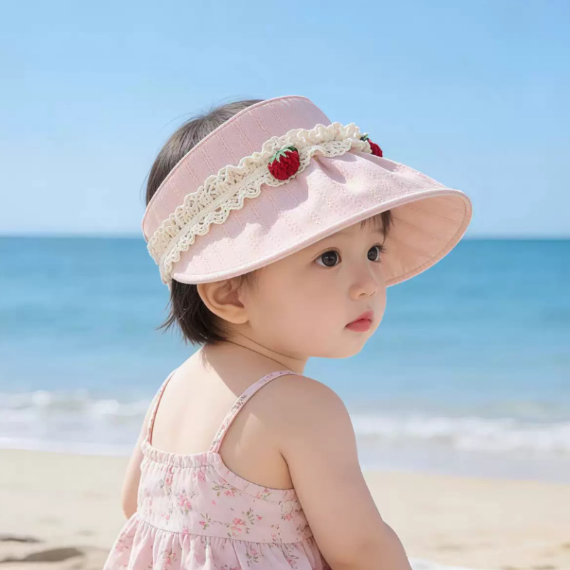 Chapéu de sol infantil upf 50 chapéu de bebé para o verão_voghion.com
