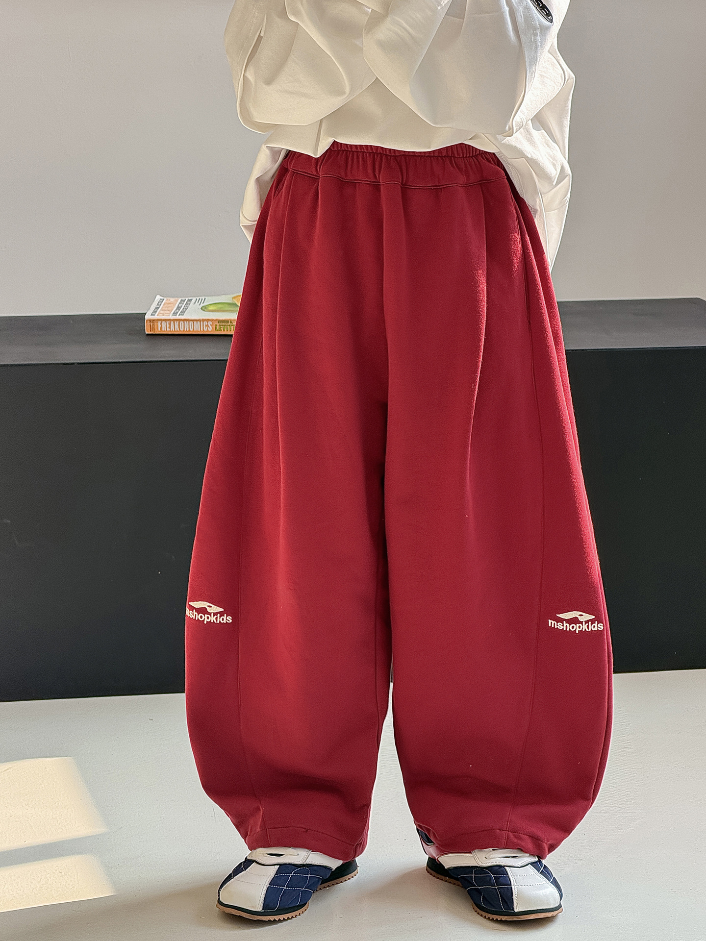 Autumn children's solid sports trousers for boys