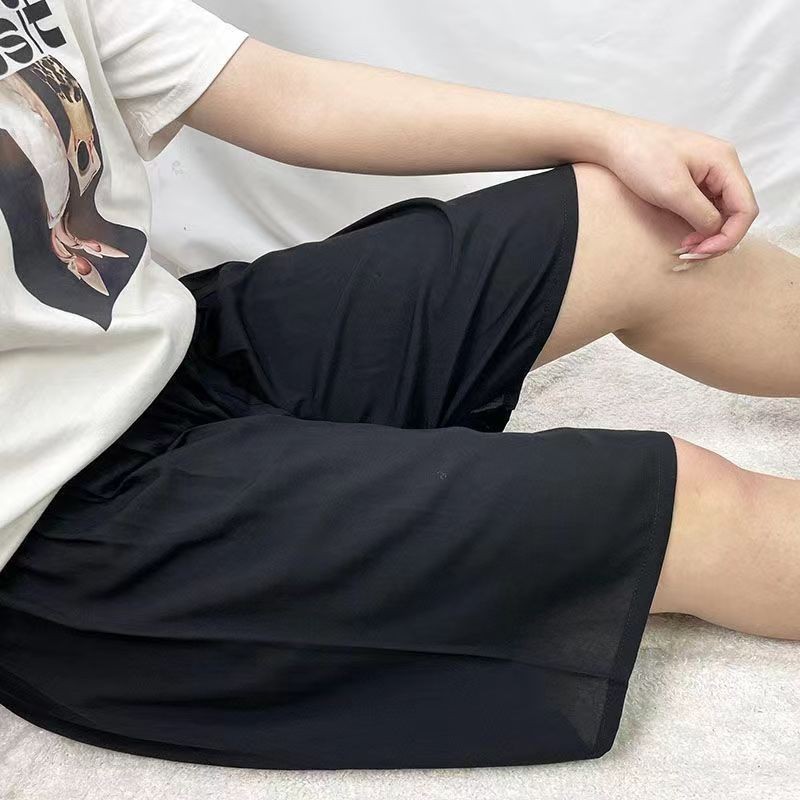 [쿼터반바지] 다재다능한 블랙