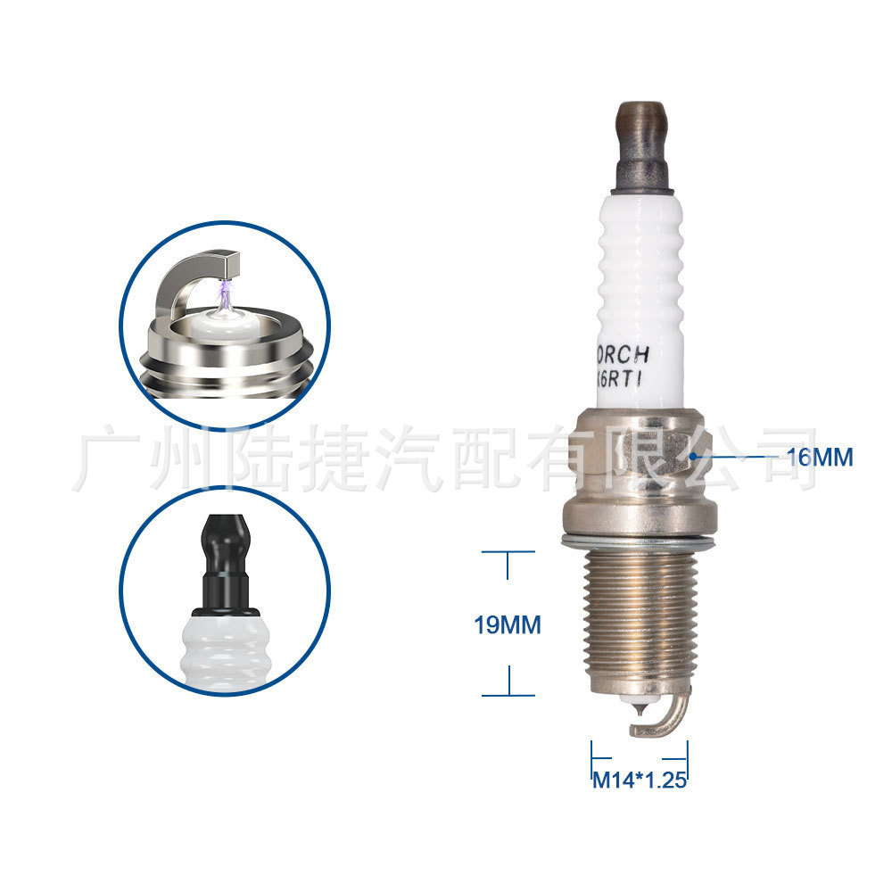 Cross-Border Wholesale High-Quality Original Spark Plug Denso 5304 Ik20 Double Platinum Denso Series High Performance